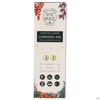Byebugz anti insect citriodiol 30% spray