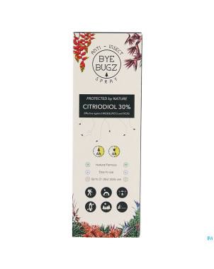 Byebugz anti insect citriodiol 30% spray