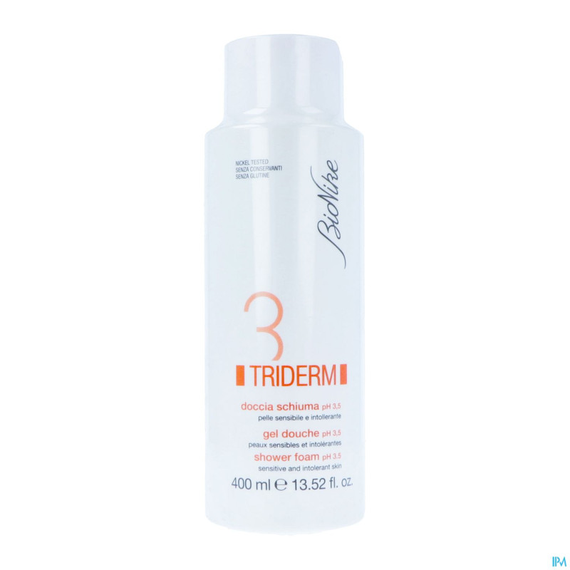 Bionike triderm douche ph3,5  400ml