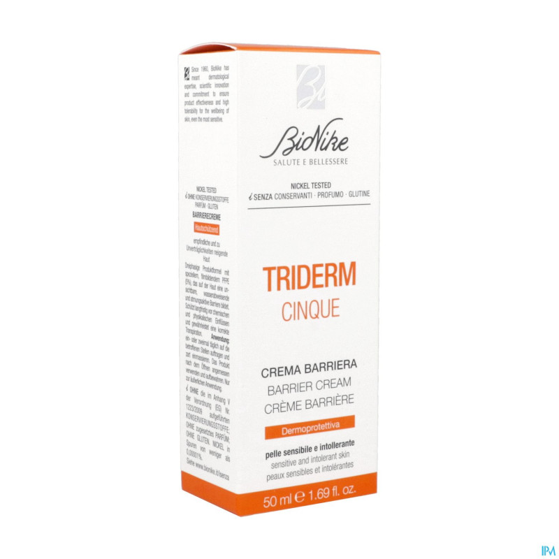 Bionike triderm creme barriere cinque    50ml