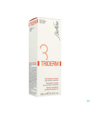 Bionike triderm emulsion corps    200ml