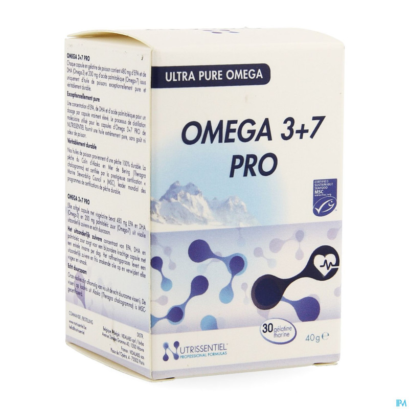 Omega 3 + 7 pro    caps 30