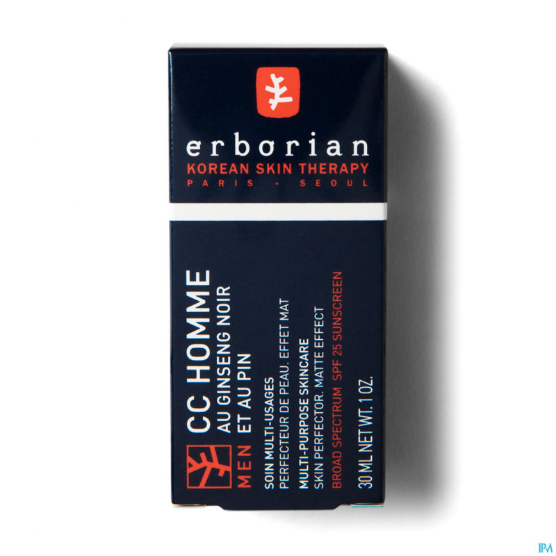 Erborian cc creme homme 30ml