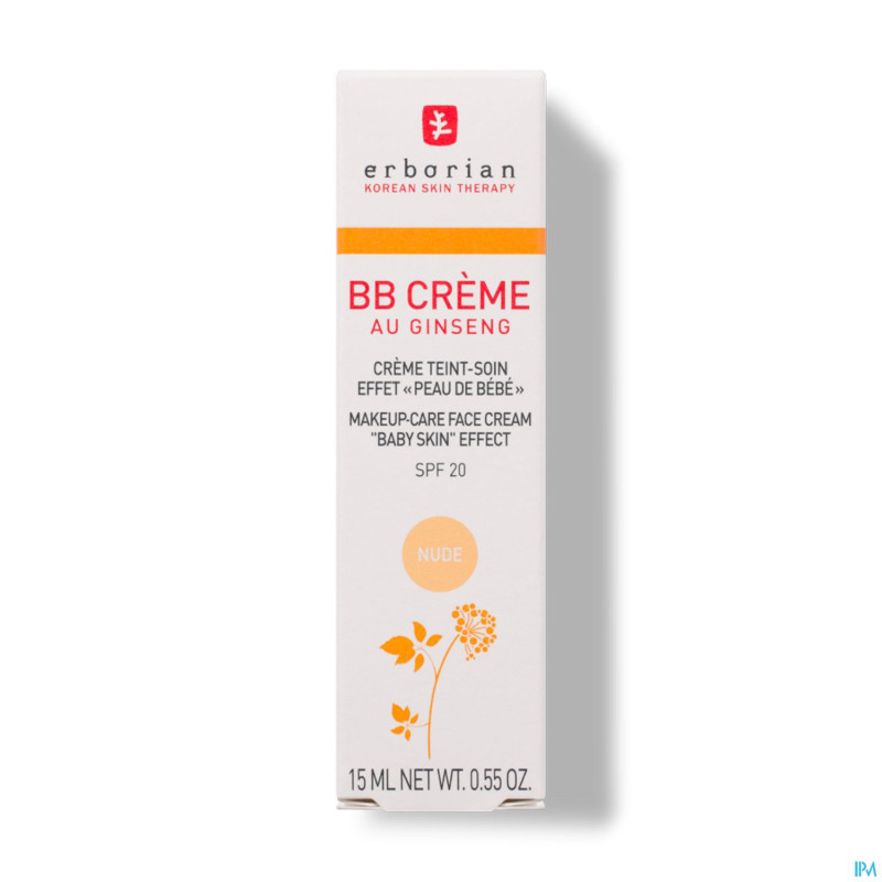 Erborian bb creme nude    15ml