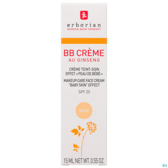 Erborian bb creme nude    15ml