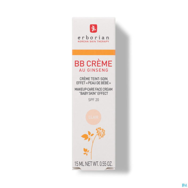 Erborian bb creme clair    15ml