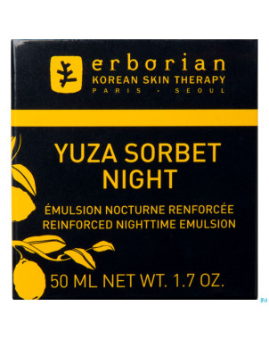 Erborian yuza sorbet night 50ml