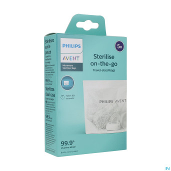 Philips avent sachet sterilisation reutisable    5