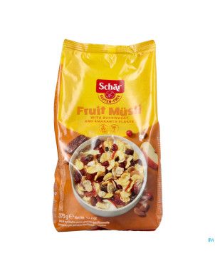 Schar muesli fruit    375g 3210 revogan