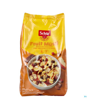 Schar muesli fruit    375g 3210 revogan