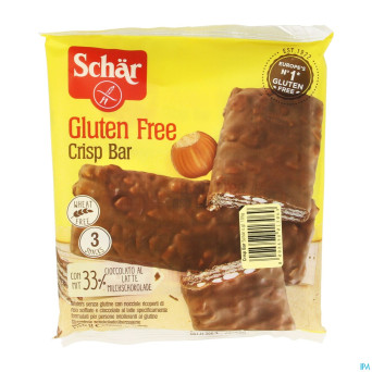 Schar crisp bar  4x35g 3208 revogan