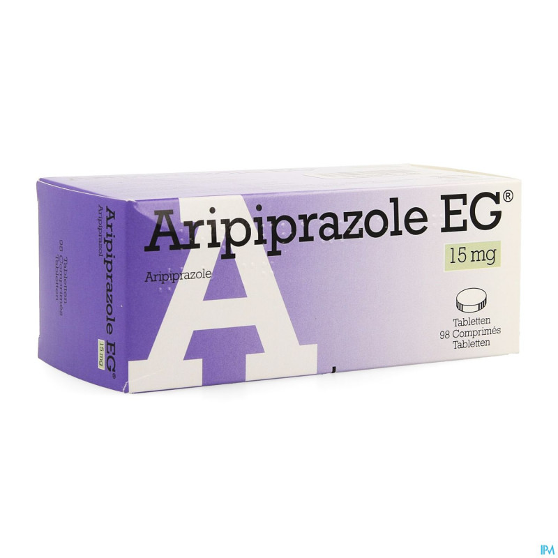Aripiprazole eg 15mg pi pharma comp  98 x 15mg pip