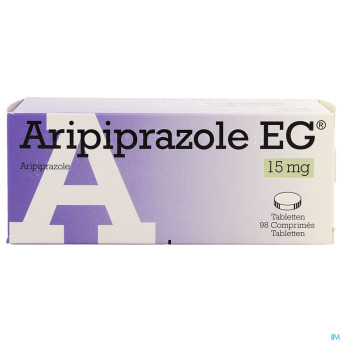 Aripiprazole eg 15mg pi pharma comp  98 x 15mg pip