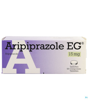 Aripiprazole eg 15mg pi pharma comp  98 x 15mg pip