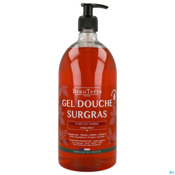 Beauterra gel douche surgras ambre    1l