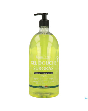 Beauterra gel douche surgras fleur jasmin    1l