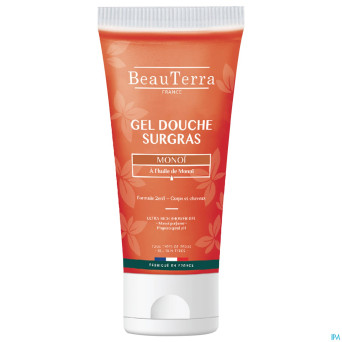 Beauterra gel douche surgras monoi    100ml