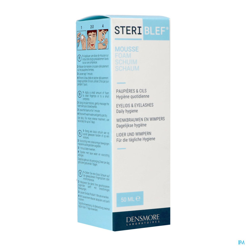 Steriblef mousse    fl  50ml