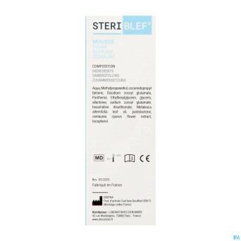 Steriblef mousse    fl  50ml