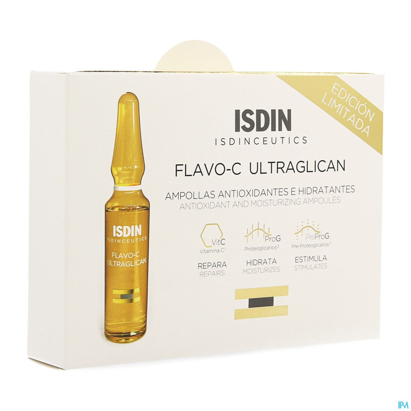 Isdinceutics t34 flavo-c ultraglican    amp  5x2ml