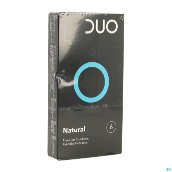 Duo condom natural    6