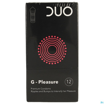 Duo condom g-pleasure 12