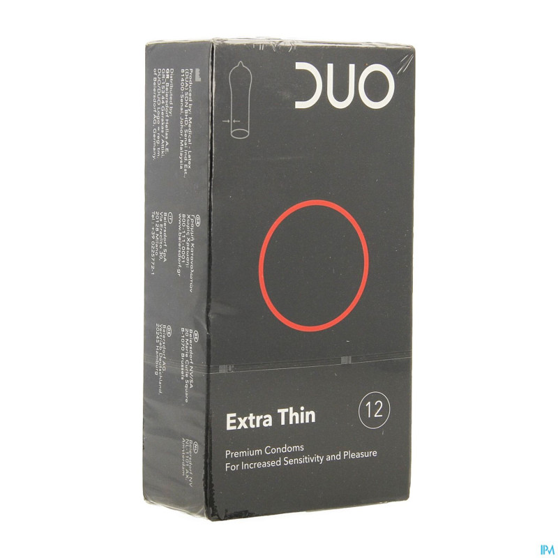 Duo condom extra thin 12