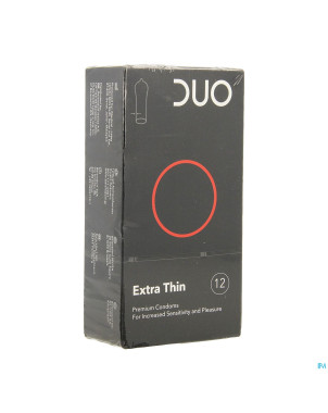 Duo condom extra thin 12