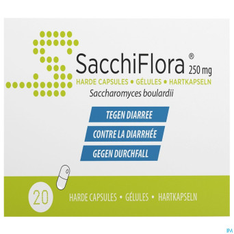 Sacchiflora 250mg    caps dur 20 blister