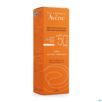 Avene sol ip50+ creme solaire ip50+ s/parfum  50ml