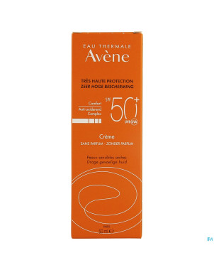 Avene sol ip50+ creme solaire ip50+ s/parfum  50ml