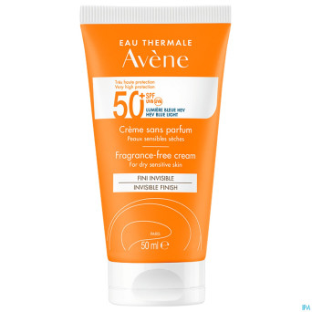 Avene sol ip50+ creme solaire ip50+ s/parfum  50ml