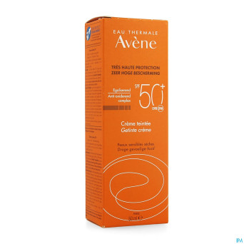 Avene sol spf50+ creme solaire teinte    50ml