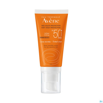 Avene sol spf50+ creme solaire teinte    50ml