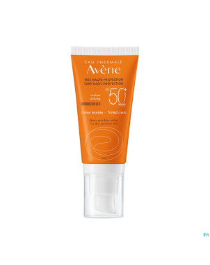 Avene sol spf50+ creme solaire teinte    50ml