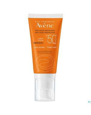 Avene sol spf50+ creme solaire teinte    50ml