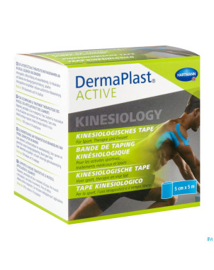 Dermaplast active kinesio tape bleu 5cm x 5m