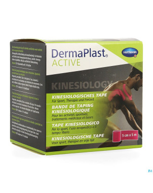 Dermaplast active kinesio tape rose 5cm x 5m