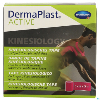 Dermaplast active kinesio tape rose 5cm x 5m