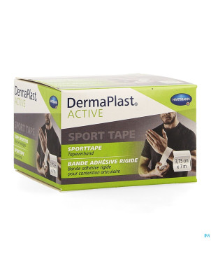 Dermaplast active sport tape blanc 3,8cm x 7m