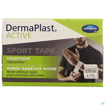 Dermaplast active sport tape blanc 3,8cm x 7m