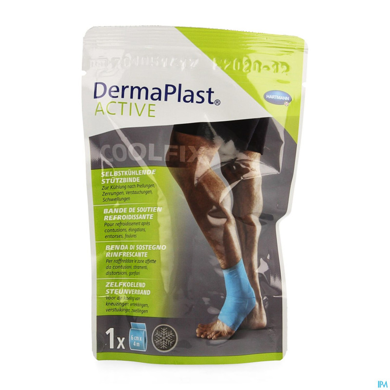 Dermaplast active coolfix bandage 6cm x 4m