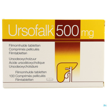 Ursofalk 500mg comp pell 100 x 500mg