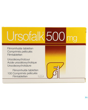 Ursofalk 500mg comp pell 100 x 500mg