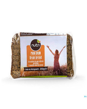 Nutripharm pain brun tranches    5x50g