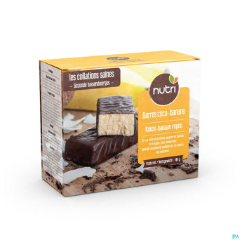 Nutripharm barres coco-banane    5x36g