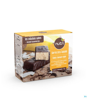 Nutripharm barres coco-banane    5x36g