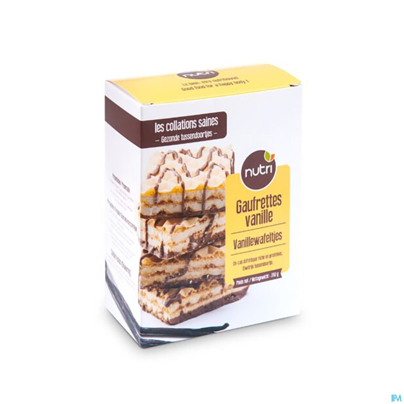Nutripharm gaufrettes vanille    5x2 40,4g