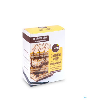 Nutripharm gaufrettes vanille    5x2 40,4g