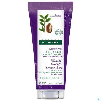 Klorane corps gel douche murier sauvage    200ml